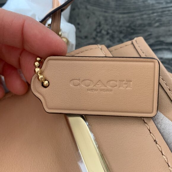 Coach Dreamer Bag NWT in Beechwood/Gold - Picture 4 of 14